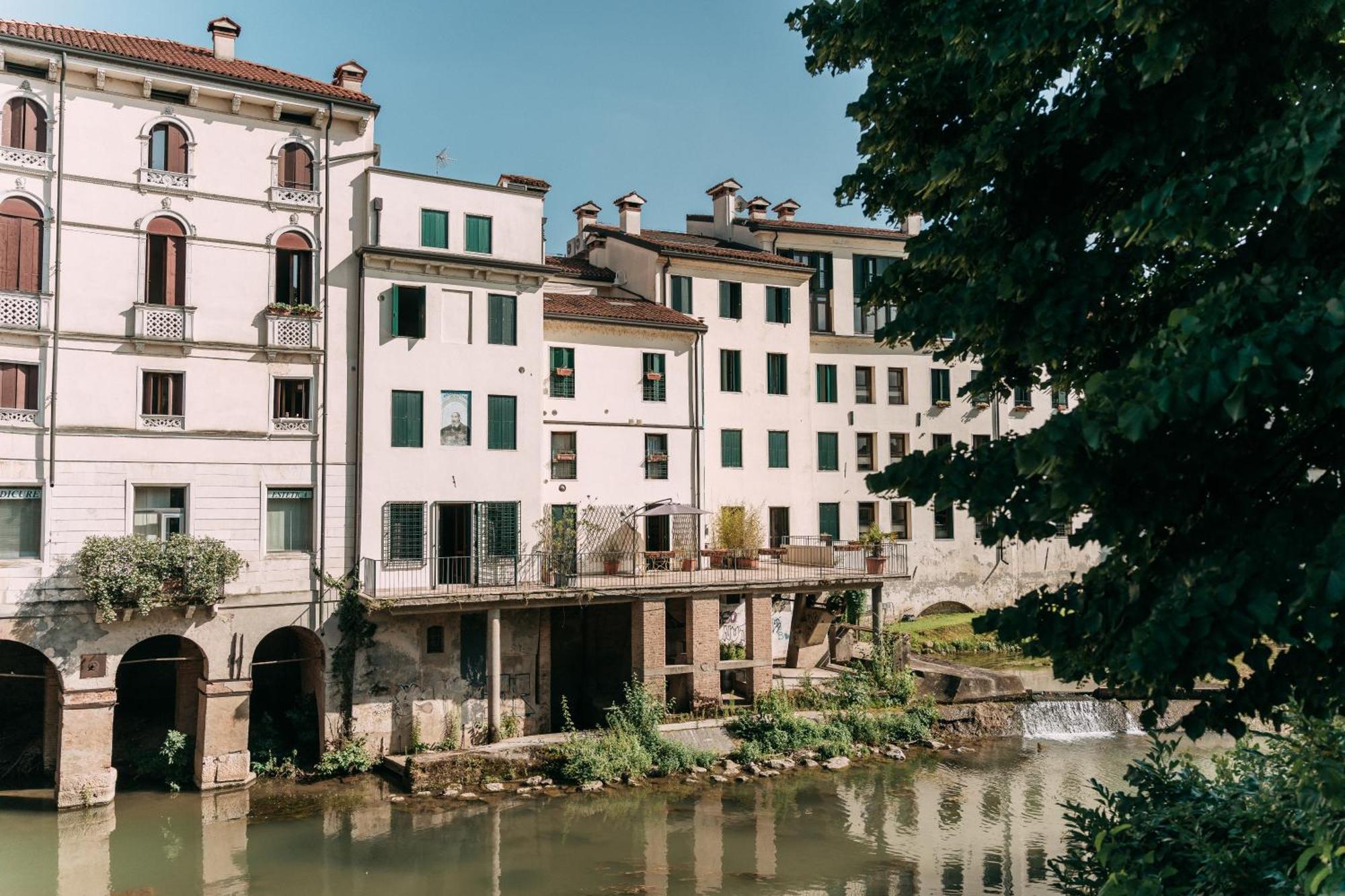 Palladio Apartment - Vista Fiume, In Centro Con Garage ヴィチェンツァ エクステリア 写真
